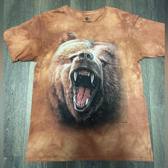 Grizzly bear graphic tshirt - Picture 1 of 4